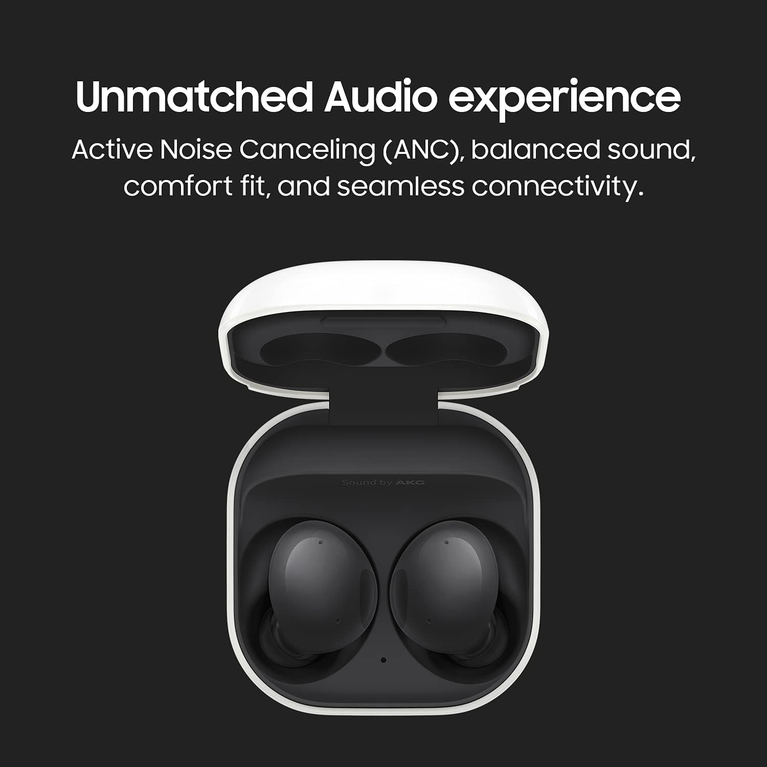 Galaxy Buds 2 | Active Noise Cancellation, Auto Switch Feature, Up to 20hrs Battery Life, (Graphite