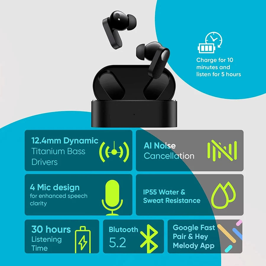 OnePlus Nord Buds True Wireless Earbuds