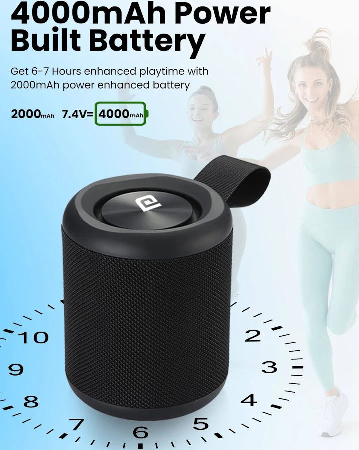 Portronics SoundDrum P 20W Portable Bluetooth Speaker