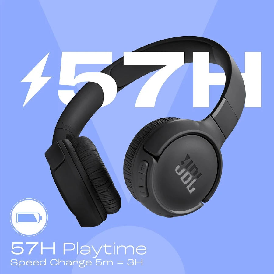 JBL Tune 520BT Wireless On Ear Headphones